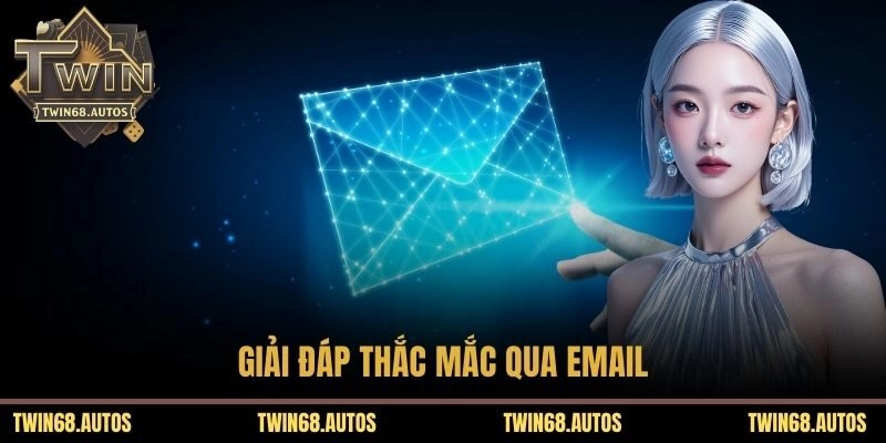 Giải đáp thắc mắc qua email