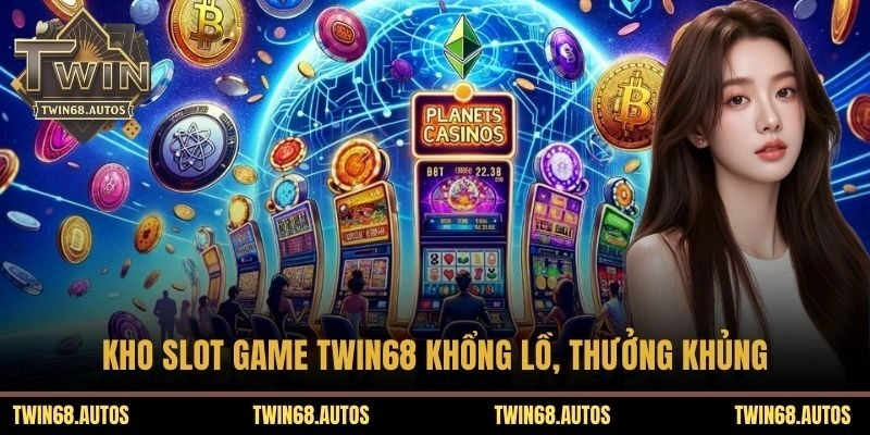 Kho slot game TWIN68 khổng lồ, thưởng khủng