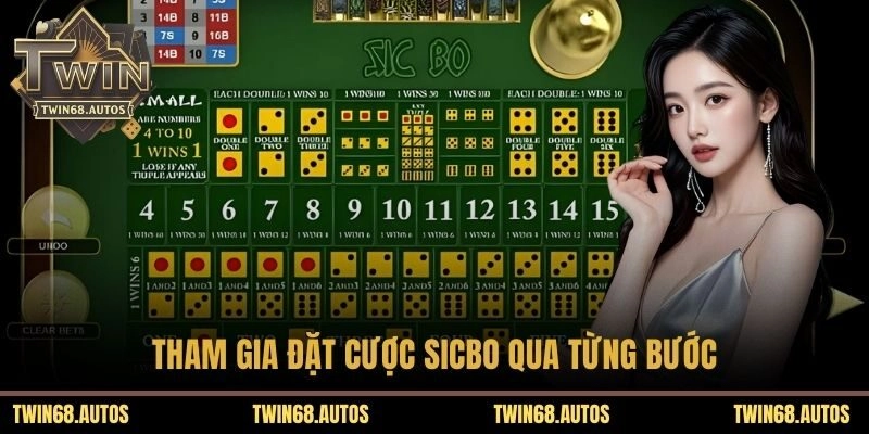 Tham gia đặt cược sicbo qua từng bước 